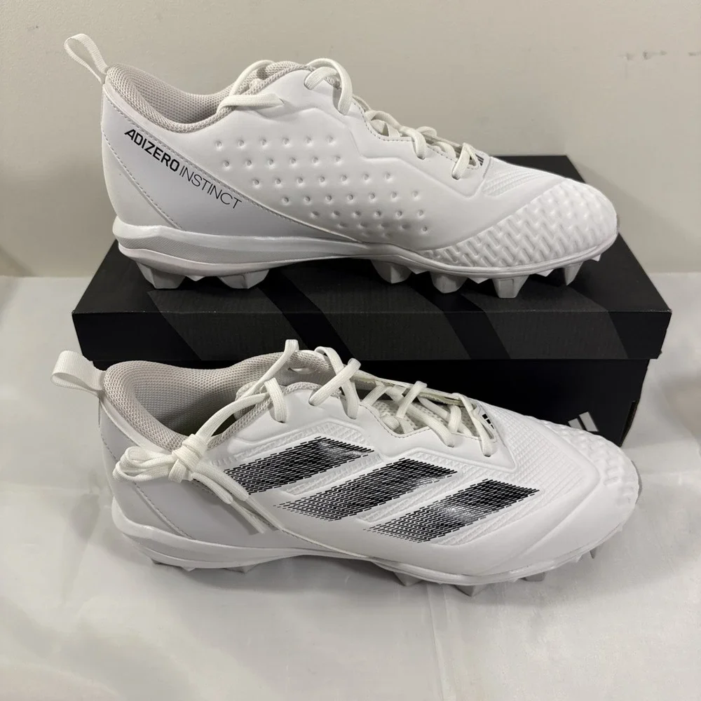 Adidas Adizero Instinct TP White Black Softball Cleats IH3468 Womens Sz 13‎